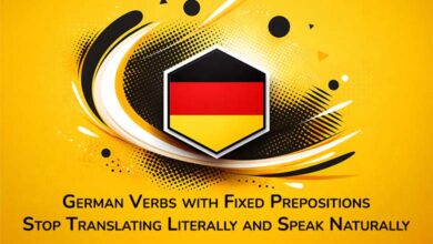 German Verbs With Fixed Prepositions Stop Translating Literally And Speak Naturally